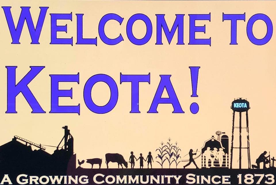 Keota Sign